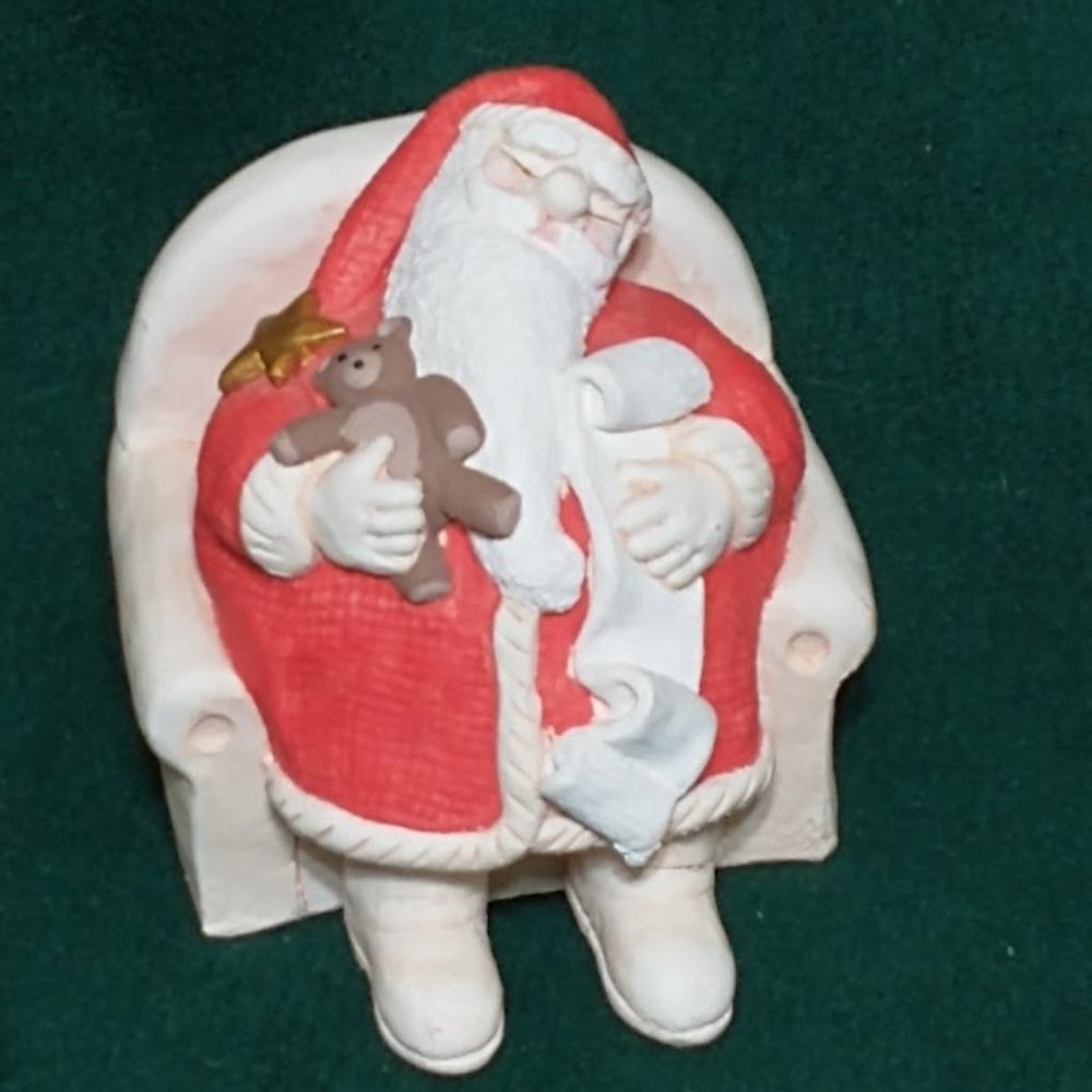 SANTA - Ceramic Santa’s Figure 1993 Shayne Santa n…